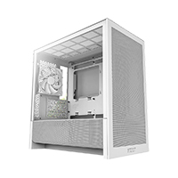 GABINETE NZXT H3 FLOW / BLANCO / VIDRIO TEMPLADO / MINI TORRE/ MICRO-ATX /GAMER