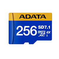 MEMORIA ADATA MICRO SDXC SD7.1 EXPRESS TARJETA PREMIER EXTREME 256GB C/ADAPTADOR, PARA CAMARA,LAPTOP,PC,NINTENDO SWITCH 2 (UD256GEX3L1-C)