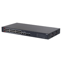 SWITCH/ DAHUA/ CS4226-24ET-240/ POE DE 26 PTS/ 24 PTS POE 10/100/ 2 UPLINK 10/100/1000 + 2 PTS SFP/ 240 WATTS TOTALES/ / ADMINISTRABLE EN LA NUBE POR DOLYNK CARE/POE HASTA 250 MTS/ CARCASA METALI