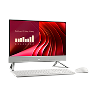 TODO EN UNO AIO DELL 24 EC24250 | INTEL CORE I5-1340U | 16GB (2X8GB) , 512GB SSD | 23.8 PULGADAS FHD TOUCH | WIN 11 HOME | HDMI, RJ45  | WHITE | 1 YEAR CARRY-IN SERVICE SNS-LA | Y8PPM DELL Y8PPM