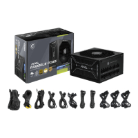 FUENTE DE PODER MSI 1000W/80 PLUS GOLD /NEGRO/ATX/MODULAR