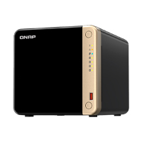 QNAP TS-464 4-BAY HIGH-PERFORMANCE DESKTOP NAS. INTEL 4C/4T PROCESSOR, BURST UP TO 2.9GHZ WITH 8GB DDR4 RAM, 2 X 2.5GBE, 2 X M.2 2280 PCIE GEN 3 X1, 1 X PCIE GEN3 X2 SLOT FOR NETWORK/STORAGE EXPANSIO