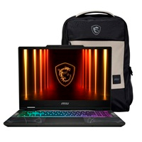 LAPTOP PORTATIL GAMER MSI CYBORG A15 AI B2HW/ 15.6 FHD 144HZ / AMD RYZEN 5 240 HASTA 5.0 GHZ / DDR5 16GB (2*8GB) / 512GB SSD / NVIDIA RTX 5050, GDDR7 8GB / WIN 11 HOME / INCLUYE BACKPACK