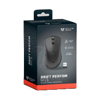 MOUSE GAMER BALAM RUSH DRIFT PERFORM MG5 / DUAL INALAMBRICO  - ALAMBRICO / RECARGABLE USB / 5 BOTONES / SENSOR OPTICO 12,000 DPI AJUSTALE / WINDOWS / NEGRO / BR-938549