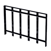 ESTRUCTURA PARA PANTALLA DE 116 PULGADAS /  PITCH DE 1.8-1.5 / SOLUCION ESTANDAR /  PARA MONTAR EN PARED DE CONCRETO, BLOCK O LADRILLO / INTERIOR / 2.56M X 1.44M /   NO INCLUYE INSTALACION DAHUA DISPL