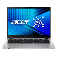 LAPTOP ACER TRAVELMATE P2, CORE ULTRA 5 125H, 16 GB RAM, 512 GB SSD, 14 PULGADAS WUXGA IPS, WINDOWS 11 PRO, GRIS ACERO, 1 A