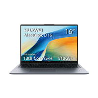 HUAWEI MATEBOOK D16  /  INTEL CORE I5 13420H  /  16 GB  /  512GBSSD  /  1 HDMI  /  USB -C  /  BLUETOOTH 5.1  /  SIN SISTEMA OPERATIVO  /  1 A