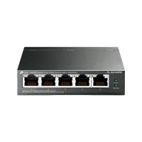 TP LINK SWITCH TL-SG105PE 5 PUERTOS CON 4 PUERTOS POE+ TP LINK TL-SG105PE