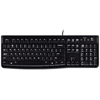 TECLADO LOGITECH K120 ALAMBRICO USB RESISTENTE A DERRAMES (ESPA