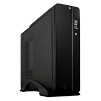 GABINETE ACTECK BERN GS460 / MICRO TORRE SLIM / MICRO ATX, MINI ITX / FUENTE SFX 500 W / FULL METAL / LECTOR DE TARJETAS / TORNILLOS DE MANO / 3 AÑOS DE GARANTIA / NEGRO / GAPC-301