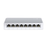 SWITCH | TP-LINK | TL-SF1008D |  8 PUERTOS RJ45 10 / 100 MBPS  | NO ADMINISTRABLE  | PARA ESCRITORIO TP LINK TL-SF1008D