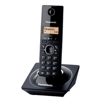 TELEFONO PANASONIC KX-TG1711MEB INALAMBRICO PANTALLA LCD 1.4 EN COLOR AMBAR 50 NUMEROS IDENTIFICADOR DE LLAMADAS 50 NUMEROS EN DIRECTORIO LOCALIZADOR DE AURICULAR NEGRO