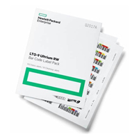 HPE PAQUETE DE ETIQUETAS CON CODIGO DE BARRAS LTO-7 ULTRIUM 