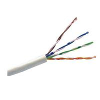 CABLE UTP SAXXON BLANCO CATEGORIA 6 /  CCA /  BOBINA 305 MTS /  REDES /  VIDEO / 4 PARES DAHUA OUTP6CCA305BC