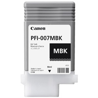 TANQUE DE TINTA CANON PFI-007MBK NEGRO MATE,COMPATIBLE CON IMAGEPROGRAF 670E,CAPACIDAD 90ML
